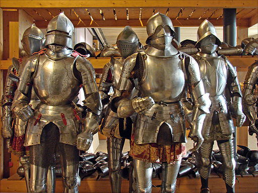 armure médiévale de chevalier Photos